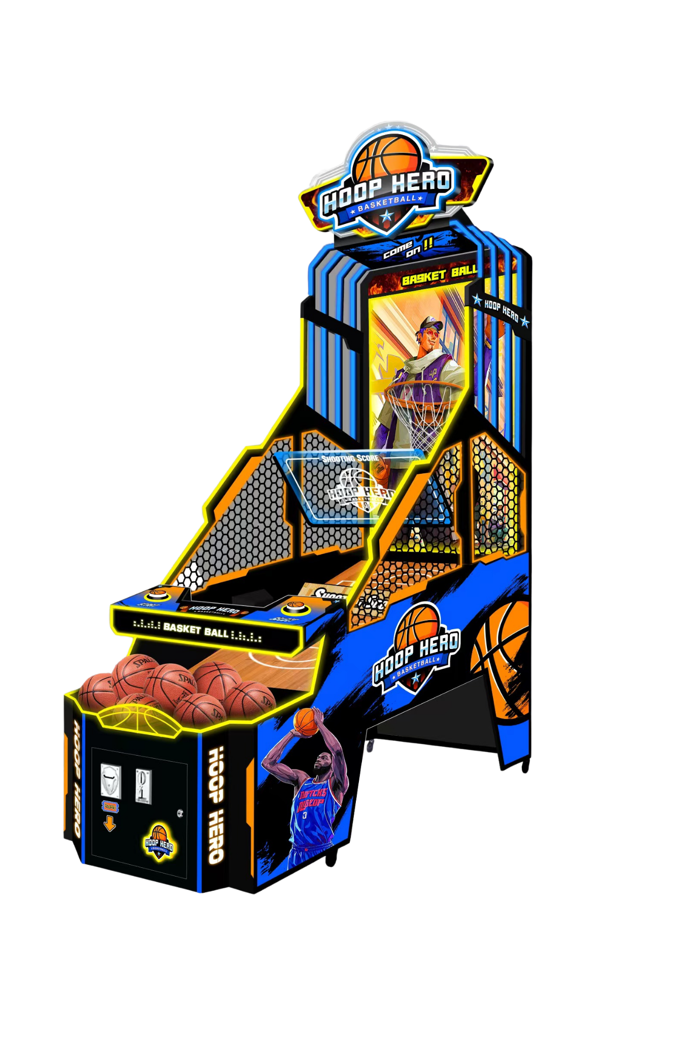 Basketball Automat Future Erwachsene mit LCD Screen