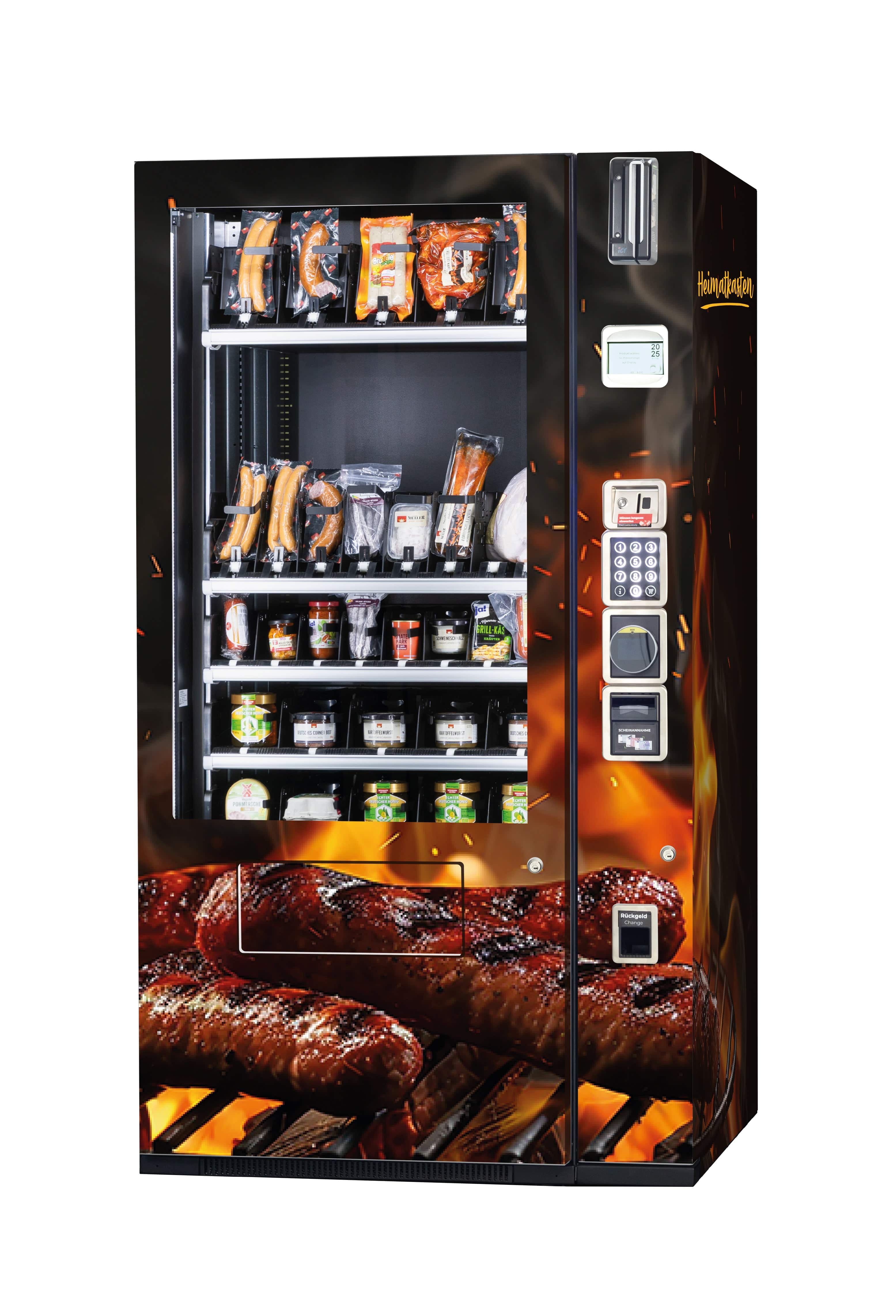 Grillfleischautomat Heimatkasten AH24 Edition - Outlethandel24
