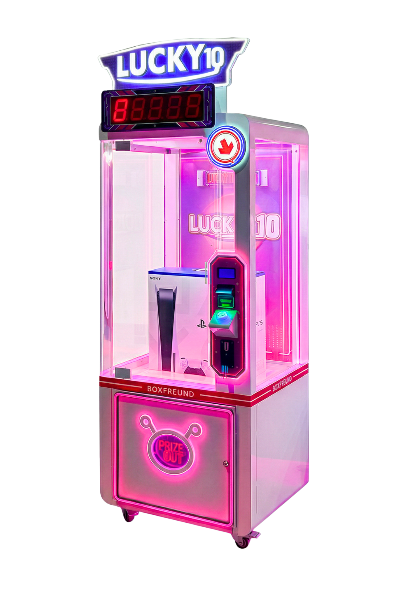 Lucky Time / Lucky 10 – Timing-Spielautomat mit Trostpreisfunktion