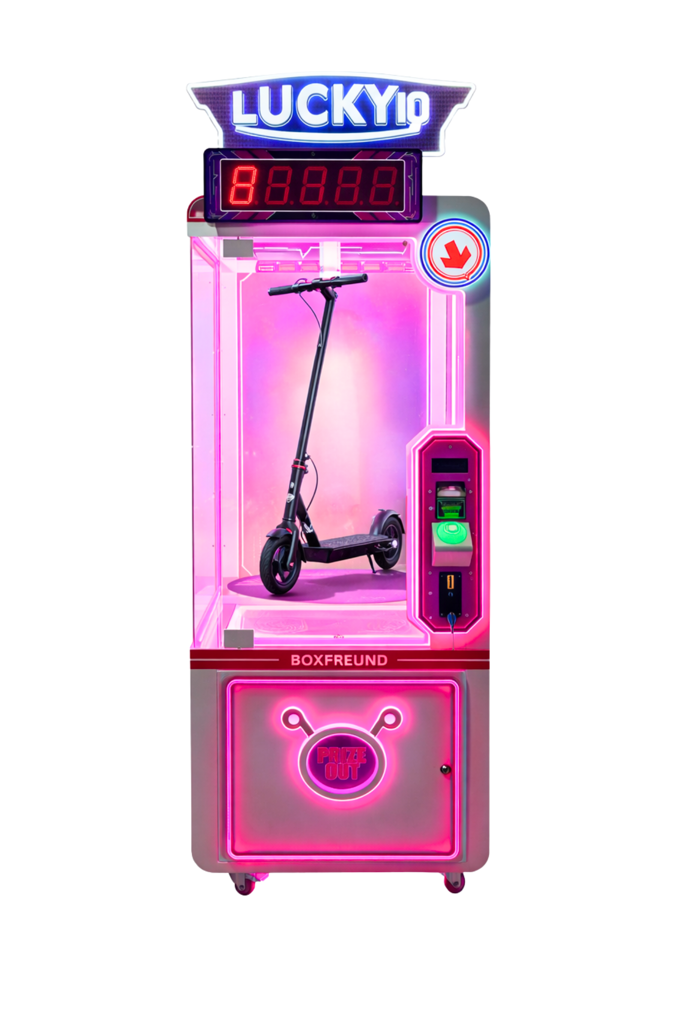 Lucky Time / Lucky 10 – Timing-Spielautomat mit Trostpreisfunktion